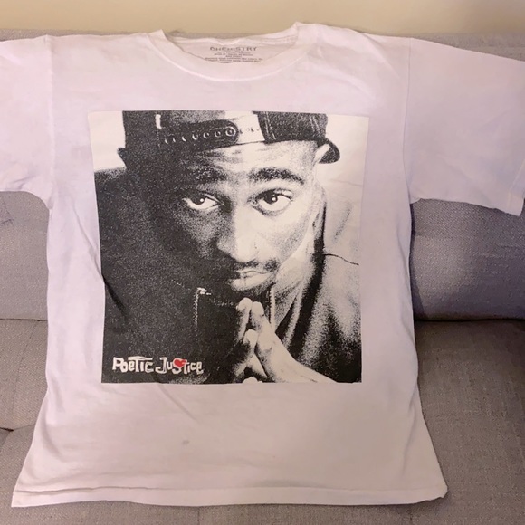 Chemistry Tops - TUPAC 🖤 Poetic Justice tee